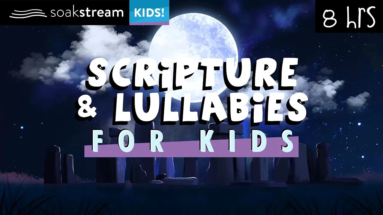 Scriptures and Lullabies | Put Your Kids To Sleep With God's Word | 100+ Bible Verses For Sleep