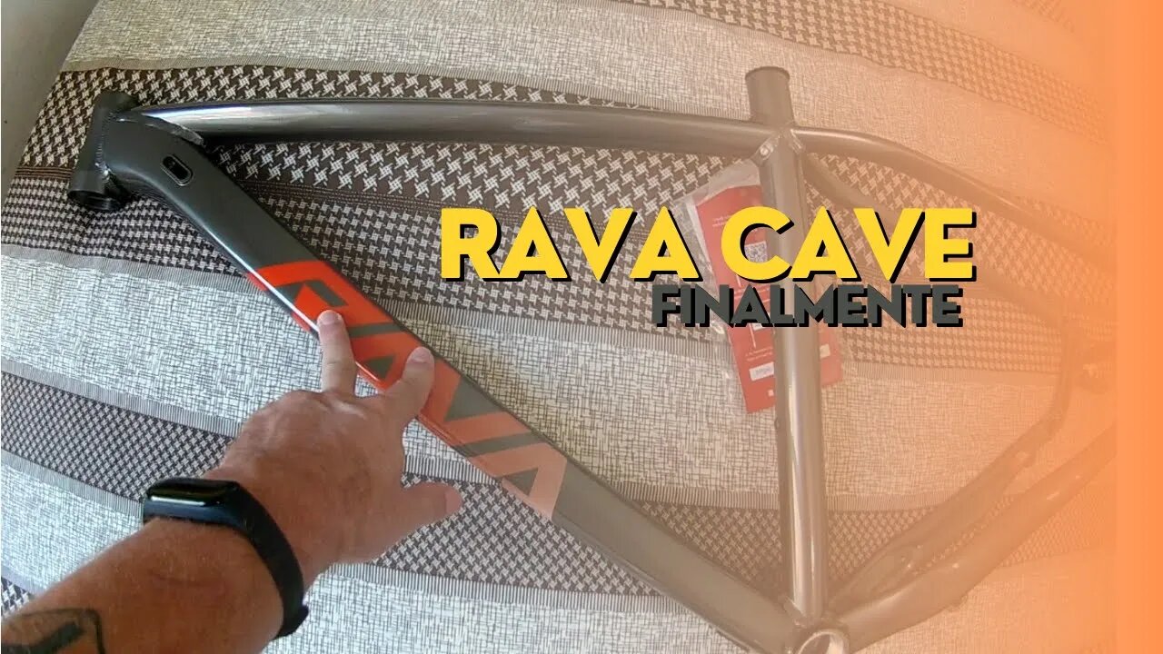 Upgrade na bike quadro rava cave