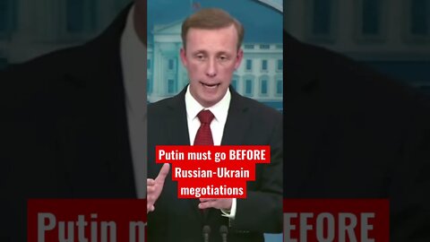 President Zelenskyy will not negotiate with Russia with Putin in office￼