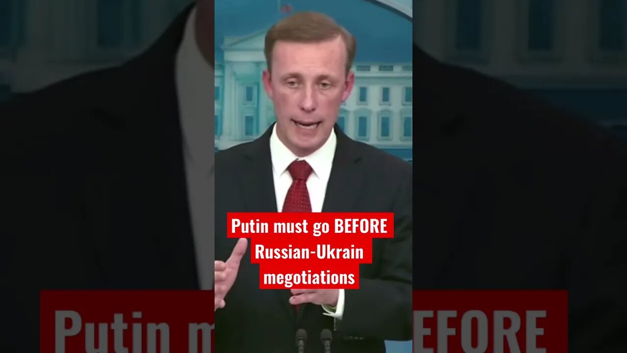 President Zelenskyy will not negotiate with Russia with Putin in office