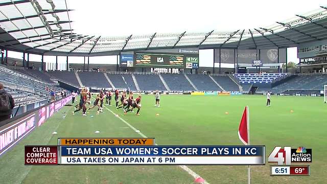 Tournament of Nations opens at Children’s Mercy Park with U.S. Women’s National Team vs. Japan