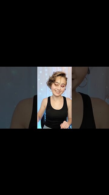 #shorts I curled my bob #hairstyle