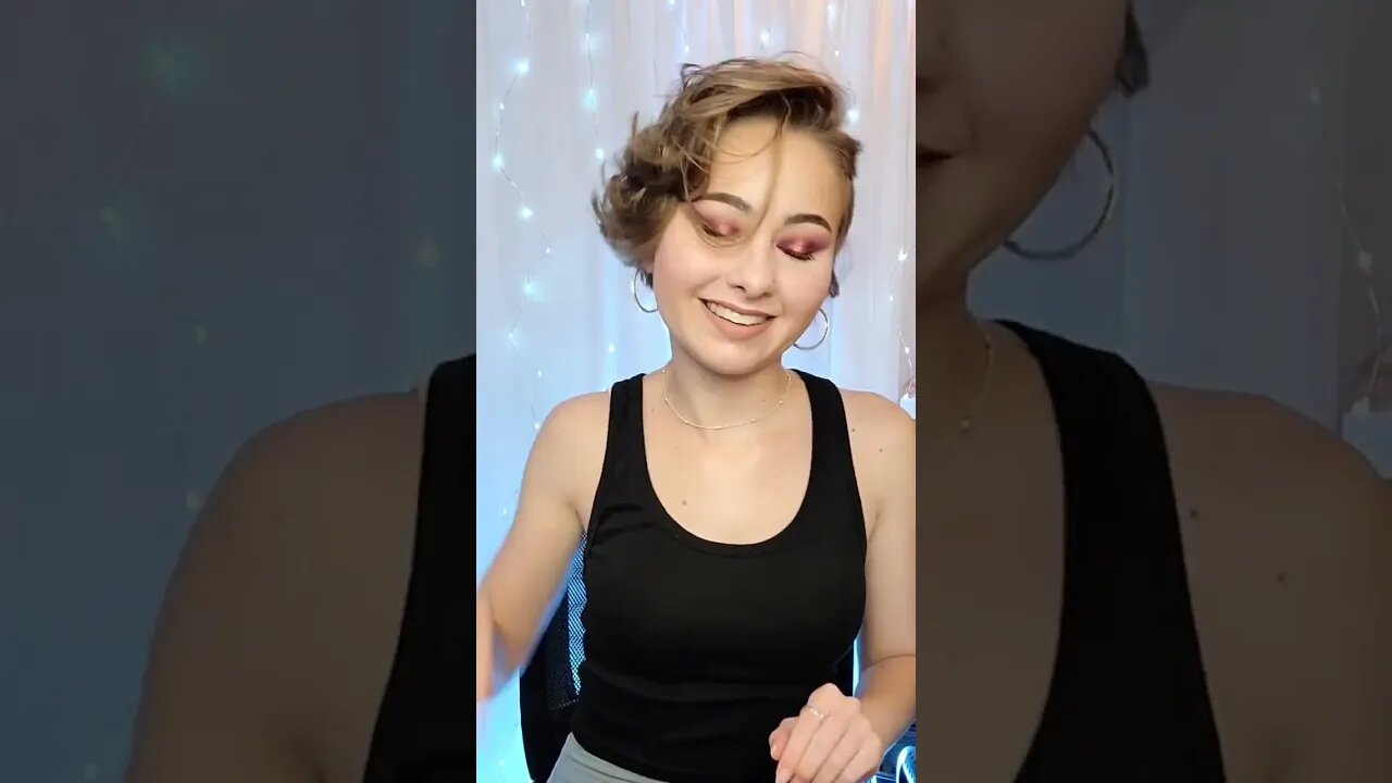 #shorts I curled my bob #hairstyle