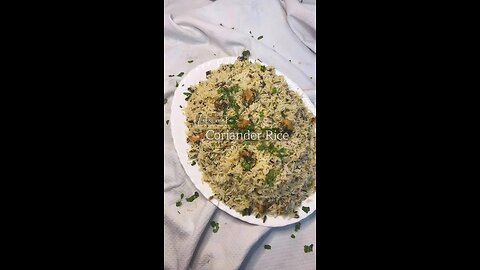 Coriander rice