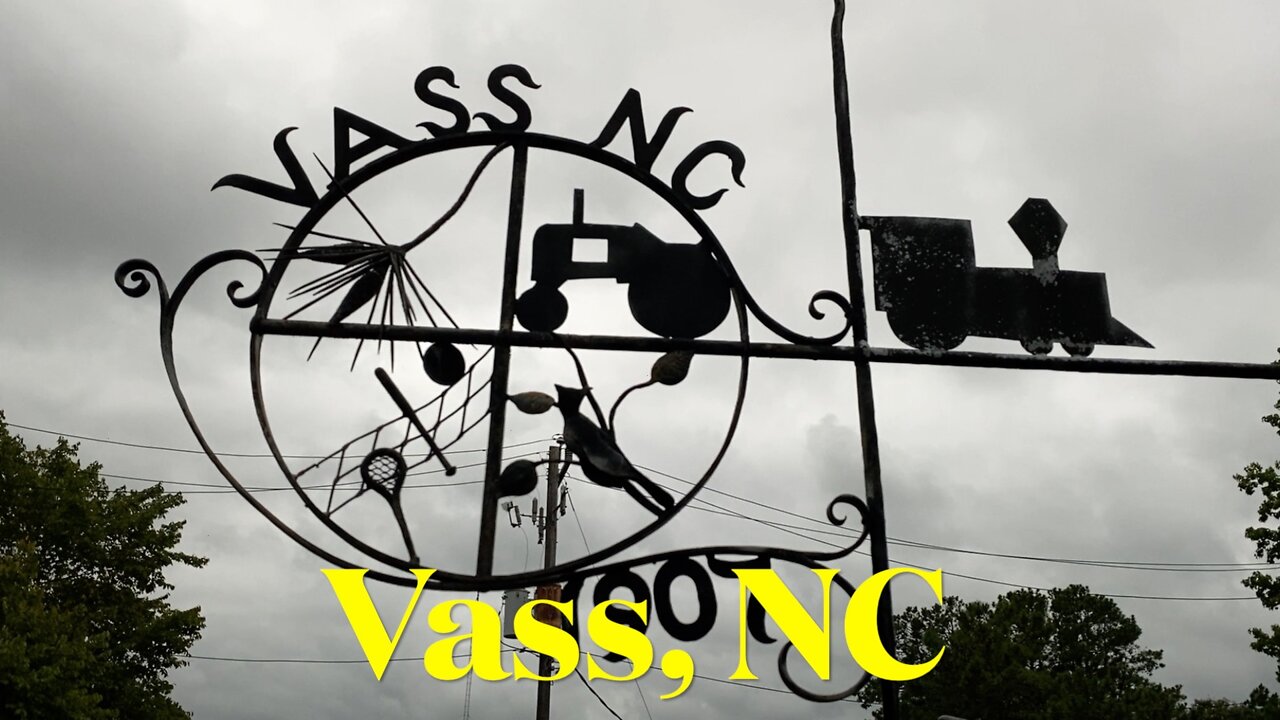 Vass, NC, Town Center Walk & Talk - A Quest To Visit Every Town Center In NC