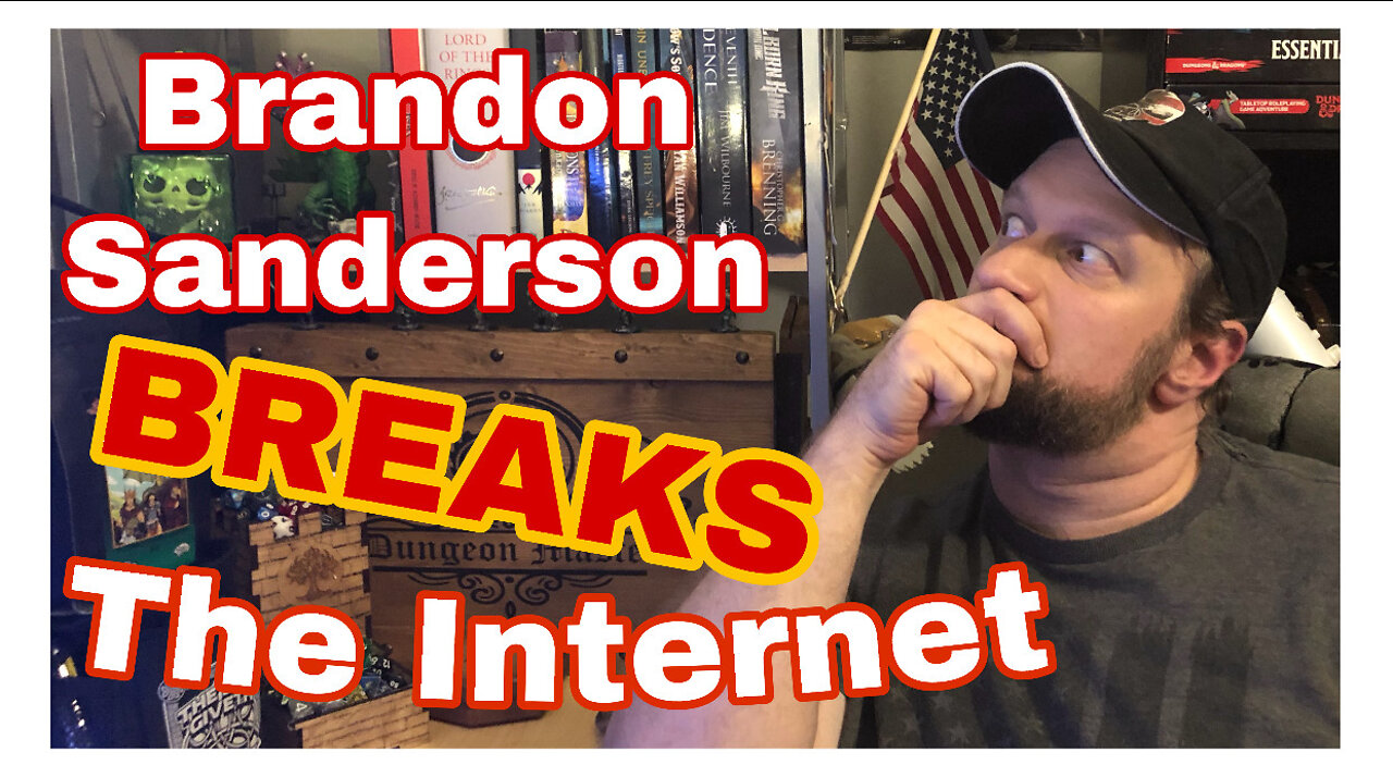 Brandon Sanderson Breaks The Internet