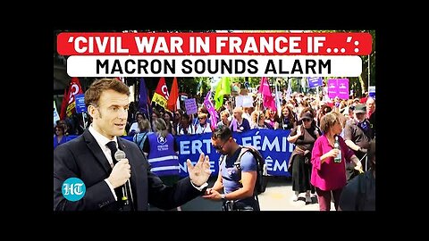 Macron In Panic Mode Ahead Of Polls? Issues Civil War Warning As Far-Right Parties Make Gains