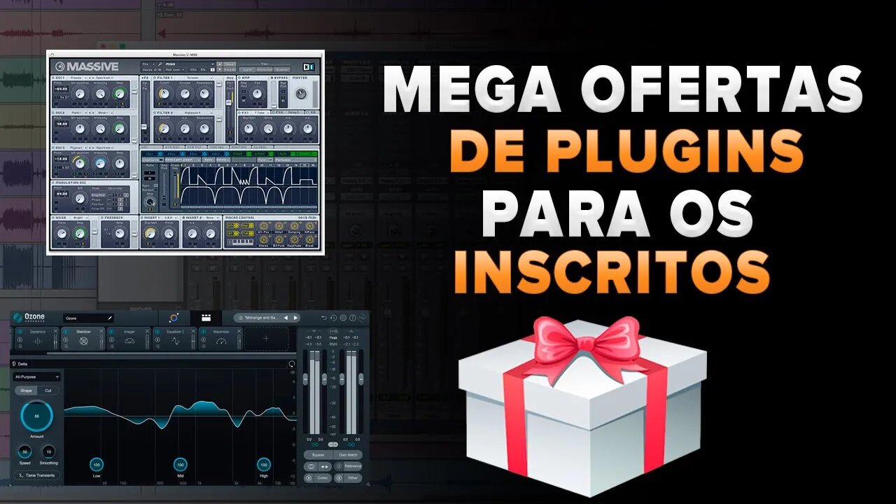 MEGA OFERTA IZOTOPE OZONE E MASSIVE GRÁTIS - POR TEMPO LIMITADO