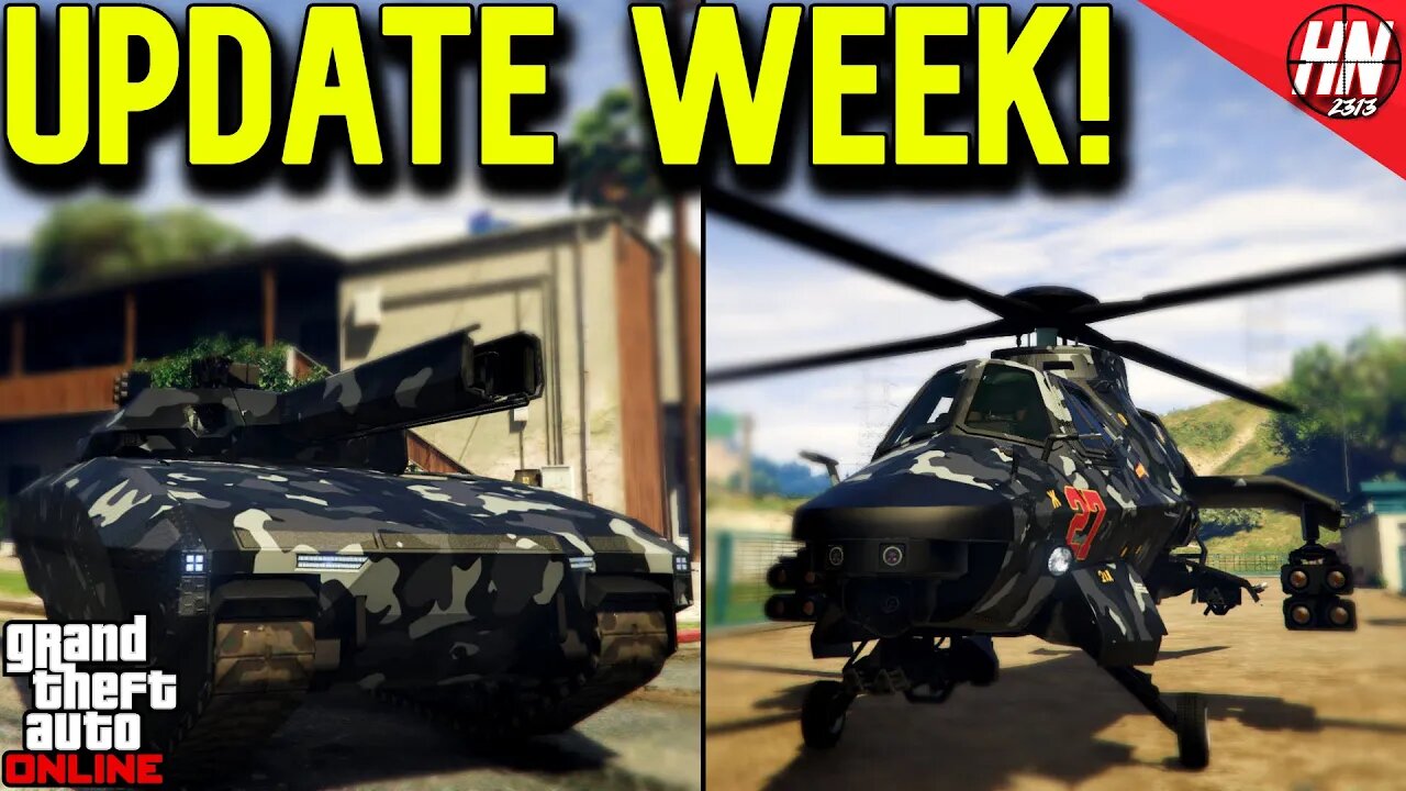 GTA Online Update Week - Insane Warstock Discounts & More!