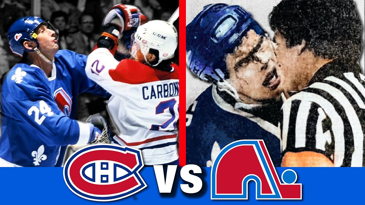 The CRAZIEST NHL Rivalry of the 80s: Nordiques vs Canadiens