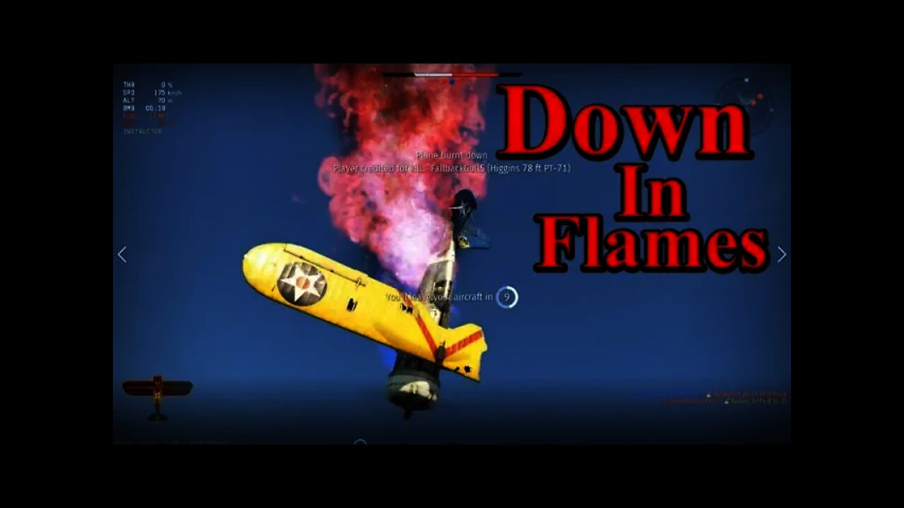 War Thunder Naval Battles - Down in Flames!