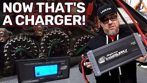 Now THAT'S a charger, 90 Amps! XS Power Intelli-Supply PSC-90 is a BEAST!