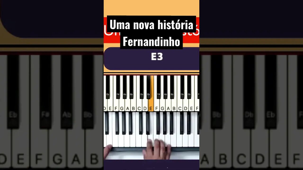Uma nova história- Fernandinho