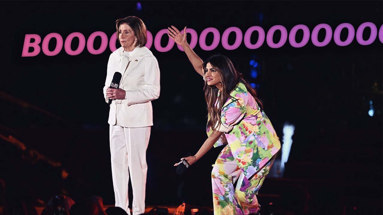 Nancy Pelosi Booed At Back-To-Back Events