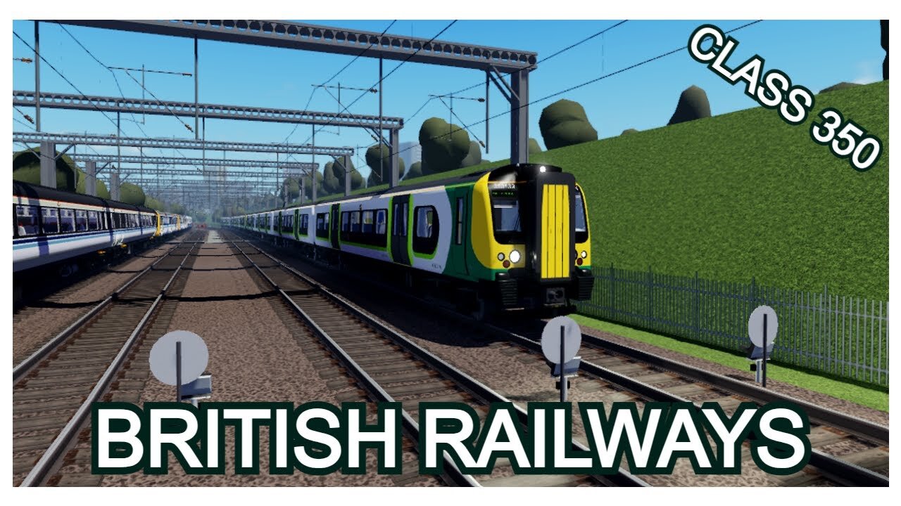 Driving the British Railway Class 350 Leaton Midland in Roblox: A Realistic Train Simulator