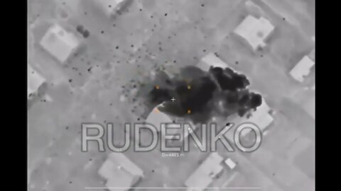 Russian Forpost reconnaissance and strike UAV hits Ukrainian positions in Volchansk, Kharkiv regio