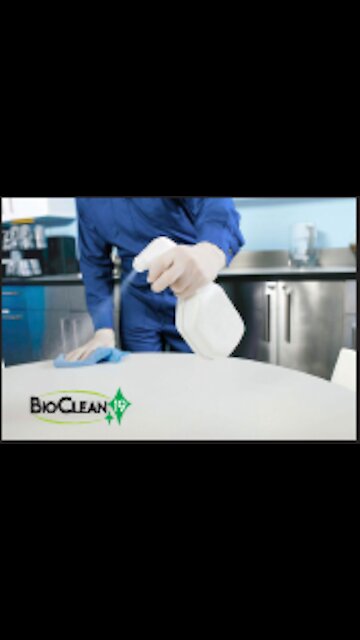 Cleaning with BioClean 19