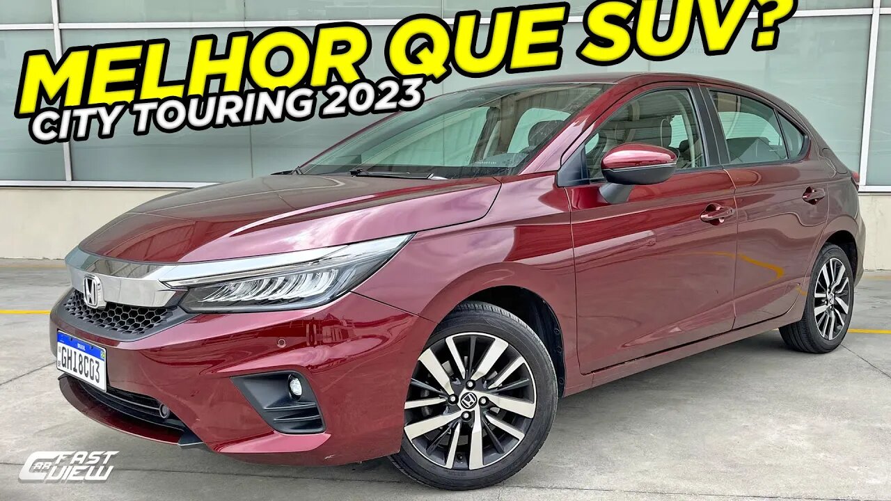 NOVO HONDA CITY TOURING HATCH 2023 COM PREÇO DE SUV E ESPAÇO INCRÍVEL, MAS COM MOTOR ASPIRADO É BOM?