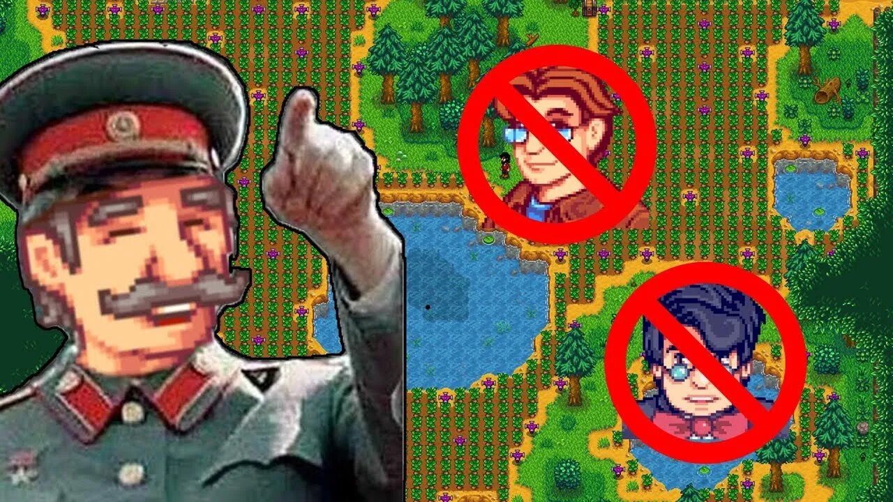 When a Communist Farmer arrives in Pelican Town (Stardew Valley Skit)