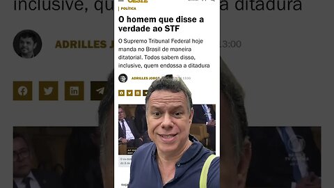 Ex-Desembargador disse a verdade sobre o Supremo Tribunal Federal #shortsvideo