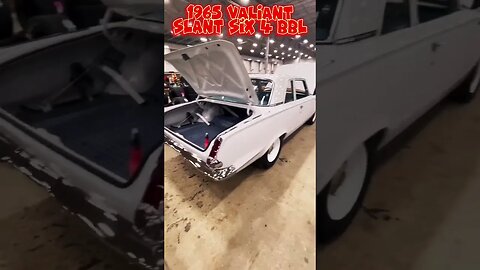 1965 Plymouth Valiant Slant Six Four Barrel! #shorts