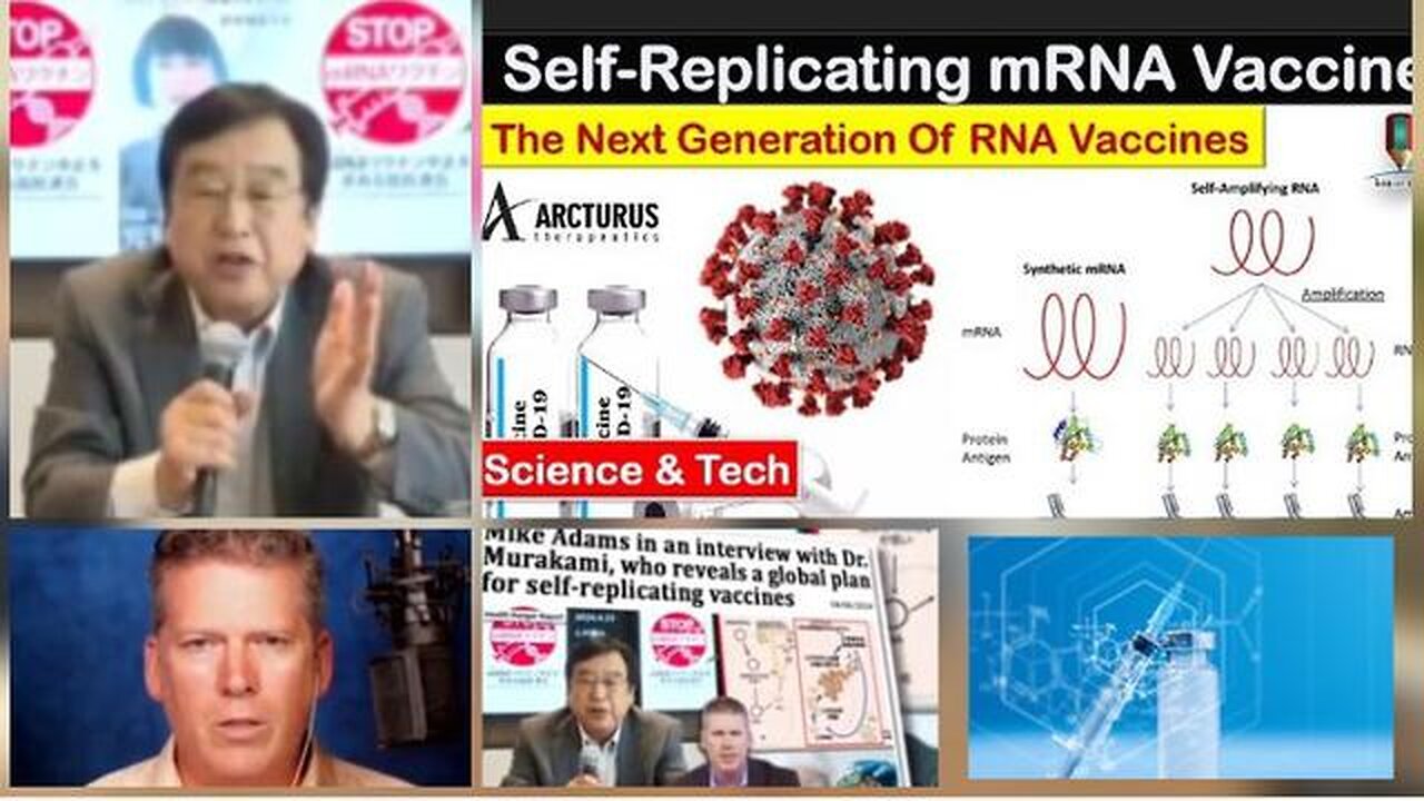 TOP JAPANESE DR WARNS: UNTESTED SELF-REPLICATING MRNA JAB BEING RELEASED IN JAPAN TO INFECT EVERYONE