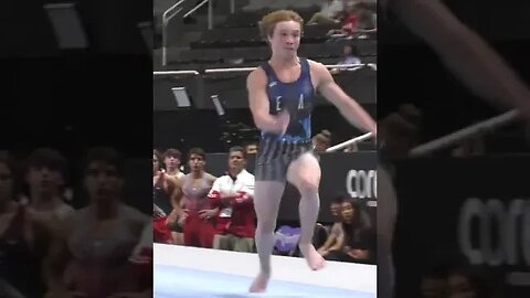 Gage Kile on Vault - 2023 Xfinity US Championships Junior Men Day 2 #shorts