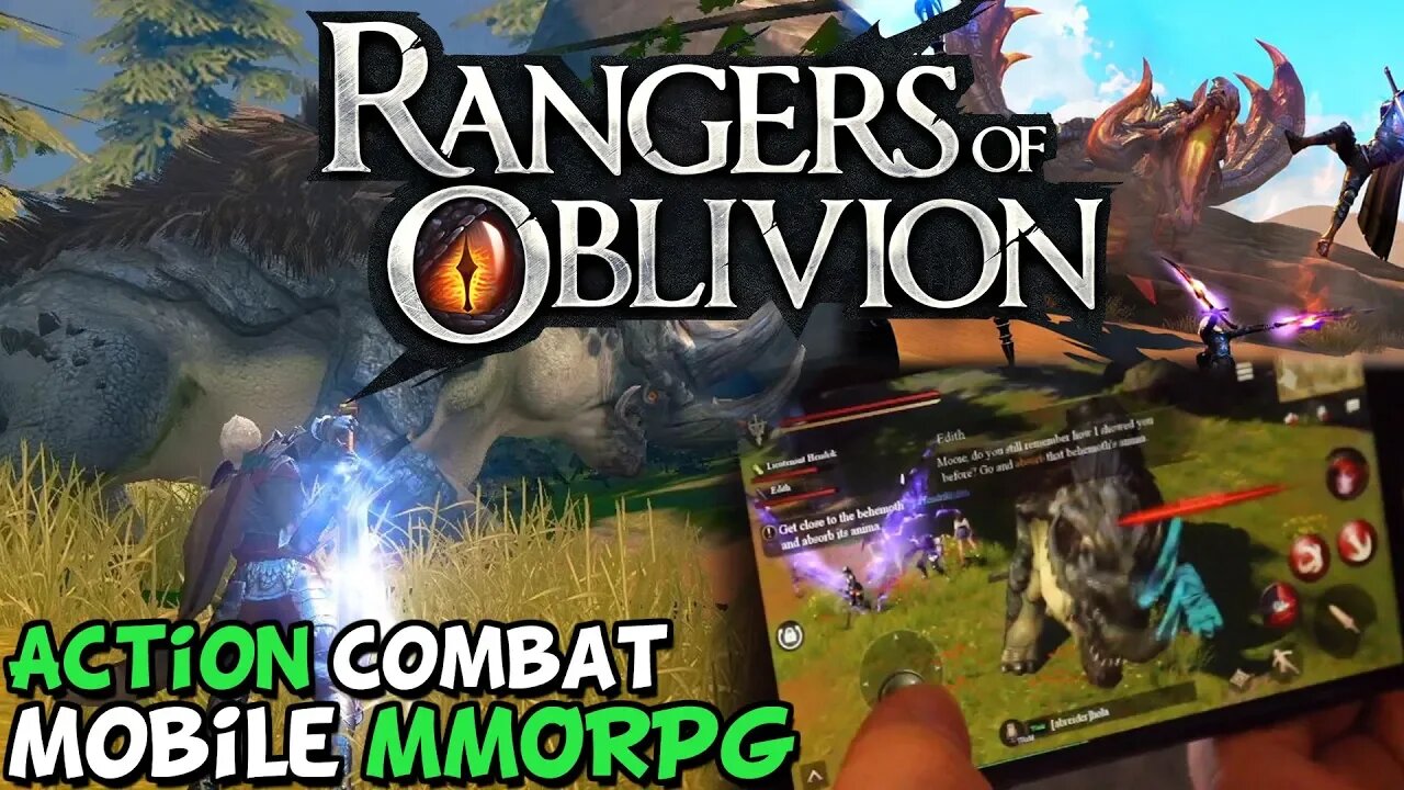 An Actual Decent Mobile MMO - Rangers Of Oblivion