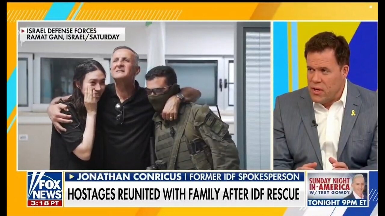 Fmr IDF Spox Breaks Down How IDF Rescued 4 Hostages