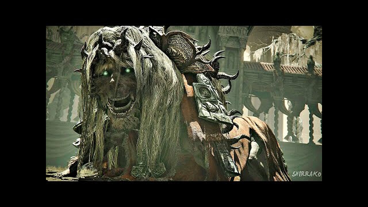 Elden Ring Shadow of The Erdtree - Divine Beast Dancing Lion Boss Fight (4K 60FPS)