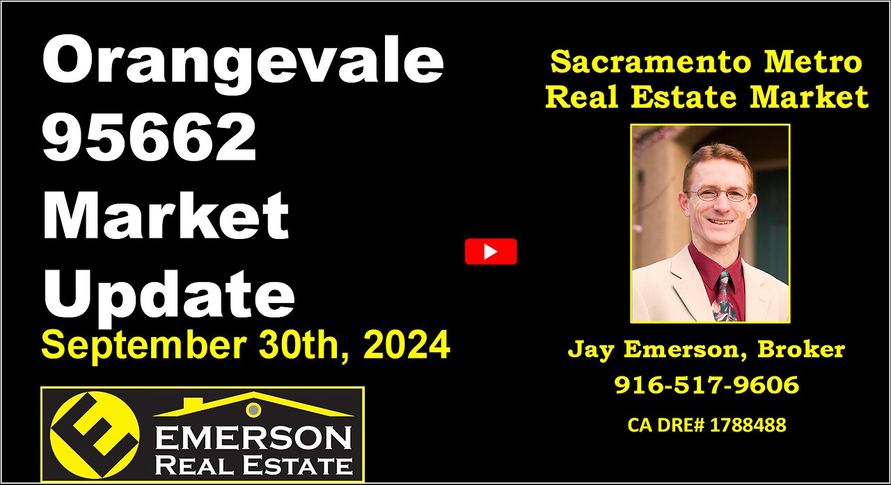 Orangevale 95662 Real Estate Market Update