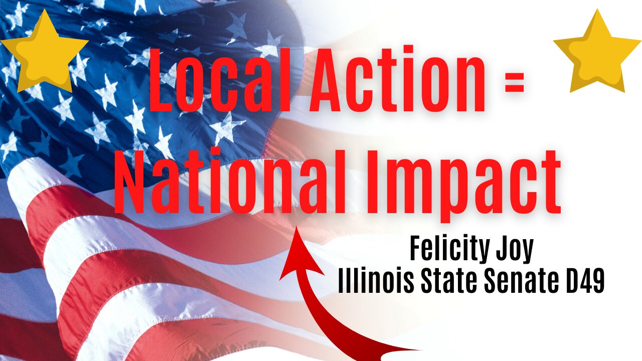 B4A Clips: Felicity Joy, Illinois State Senate D49 Candidate