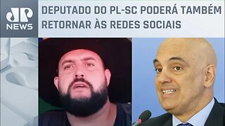 Alexandre de Moraes autoriza Zé Trovão a tirar tornozeleira eletrônica