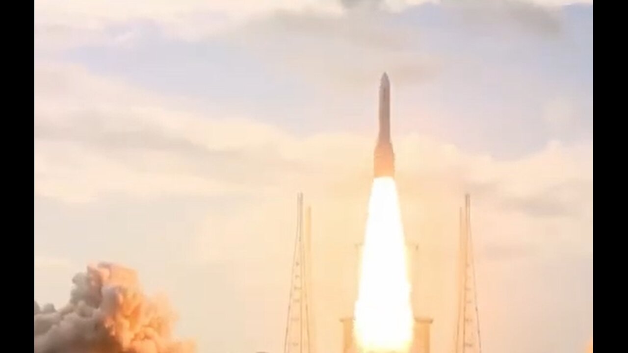 Historic 1st launch of Ariana 6!