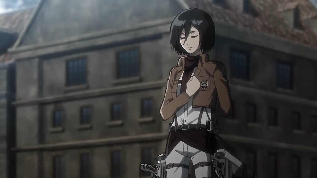 Attack On Titan - Mikasa Saves The Villagers | S01E06