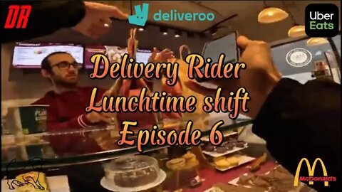 Working for UBEREATS & Deliveroo (LUNCHTIME SHIFT) S2E6