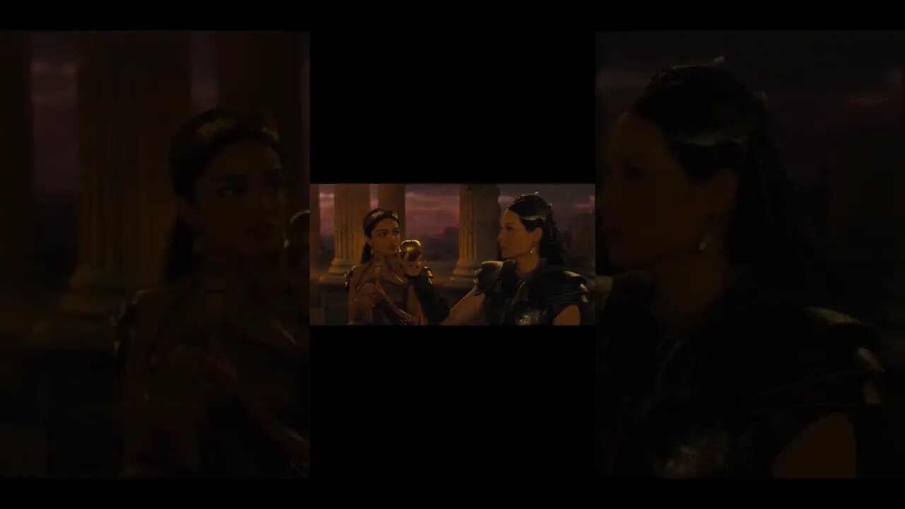 Shazam - Golden Apple/ Tree Of Life Scene.