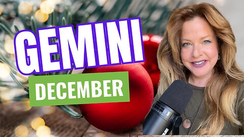Gemini ♊️ DECEMBER Energy Forecast Horoscope • Lenormand & Chakra Oracle Card Reading