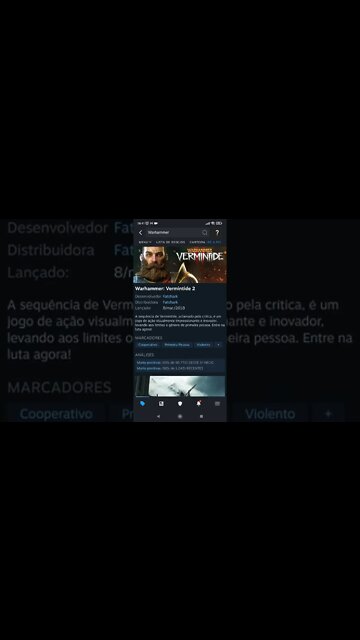 Jogo Grátis na Steam: Warhammer Vermintide 2