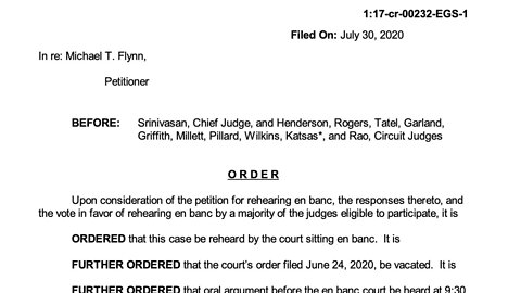 Flynn case INSANITY goes full EN BANC (WTF)