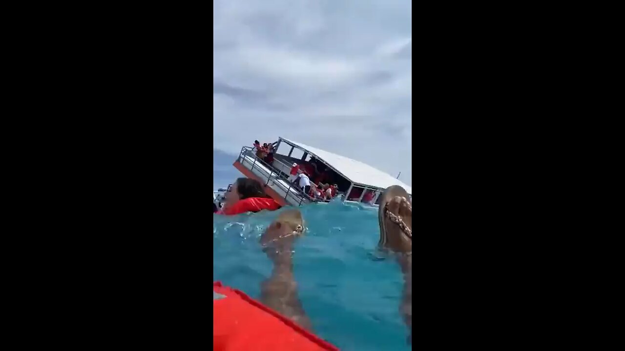 Ferry Accident in Shark-Infested Waters off Nassau, Bahamas