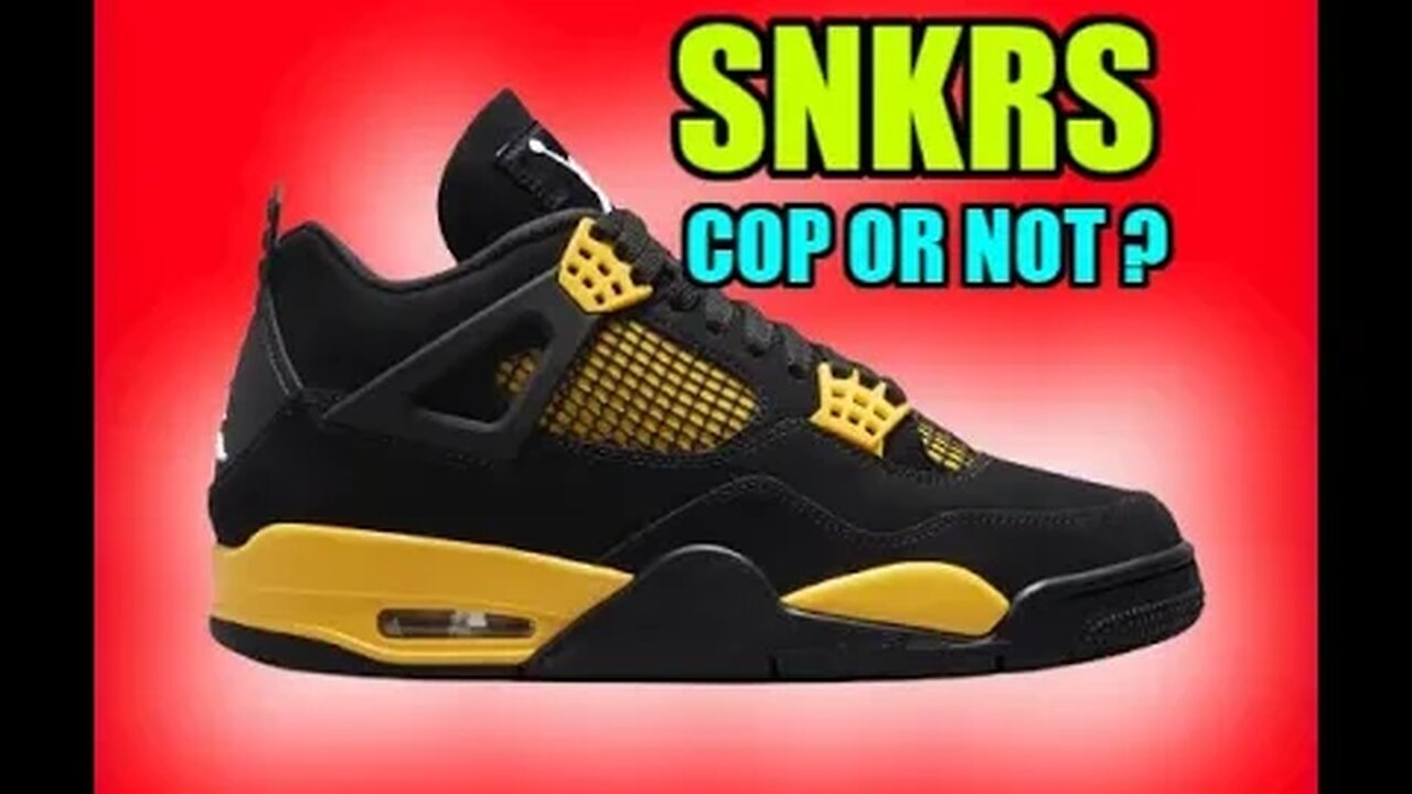 Air Jordan 4 : Yellow Thunder - Are you copping or skipping ?