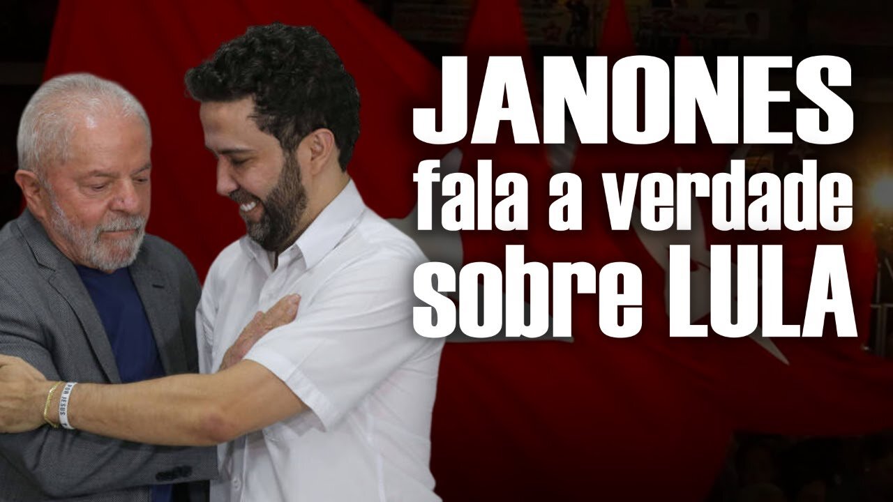 JANONES abre o jogo e fala a VERDADE sobre LULA