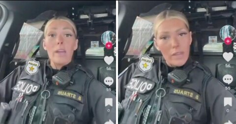 Police Officer's TikTok Tells Drivers to 'Get the F*** Out of the Way