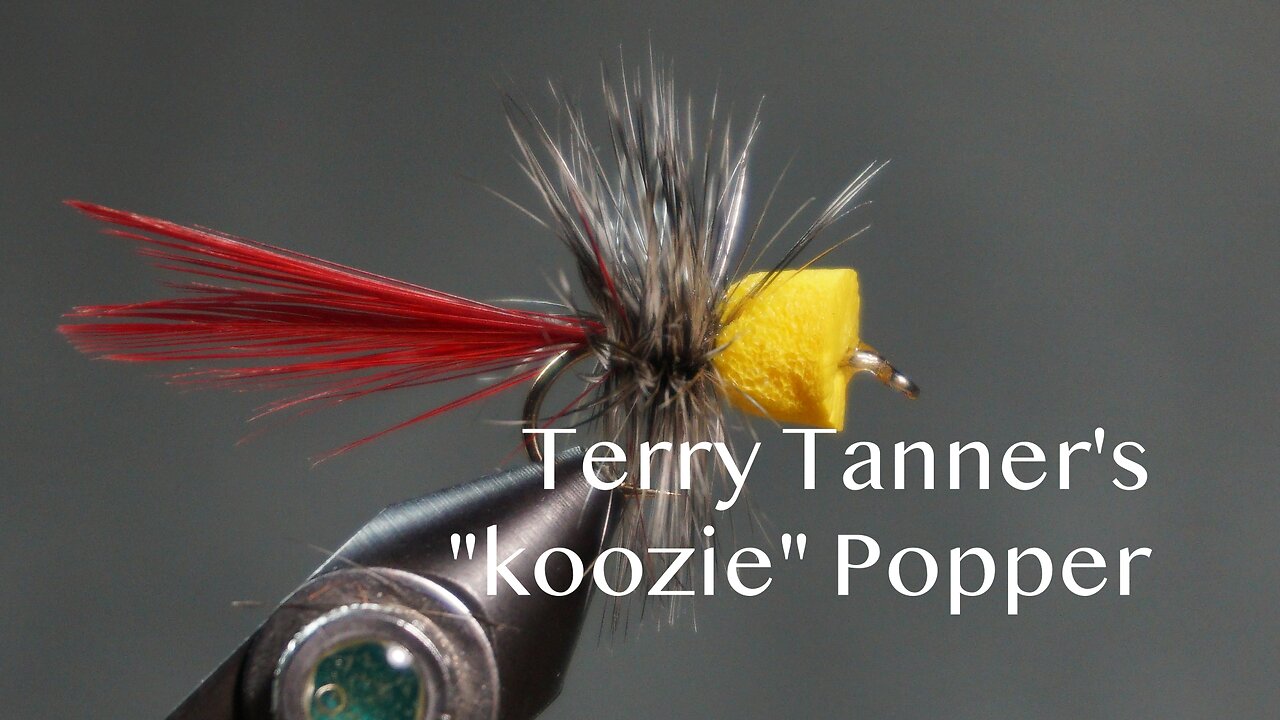 Terry Tanner’s “koozie” popper