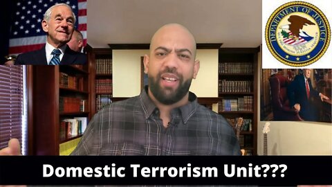 Domestic Terrorism Unit....Ron Paul warned us!