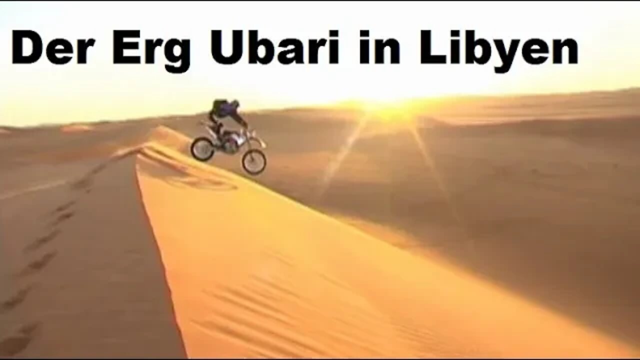 Der Erg Ubari in Libyen