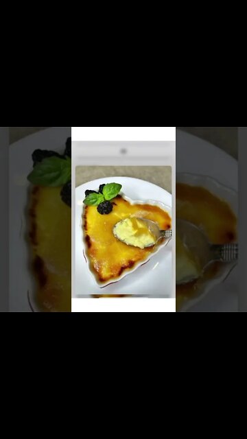 FREE Keto Recipe (Link In Description) | Sugarfree creme brûlée #Shorts