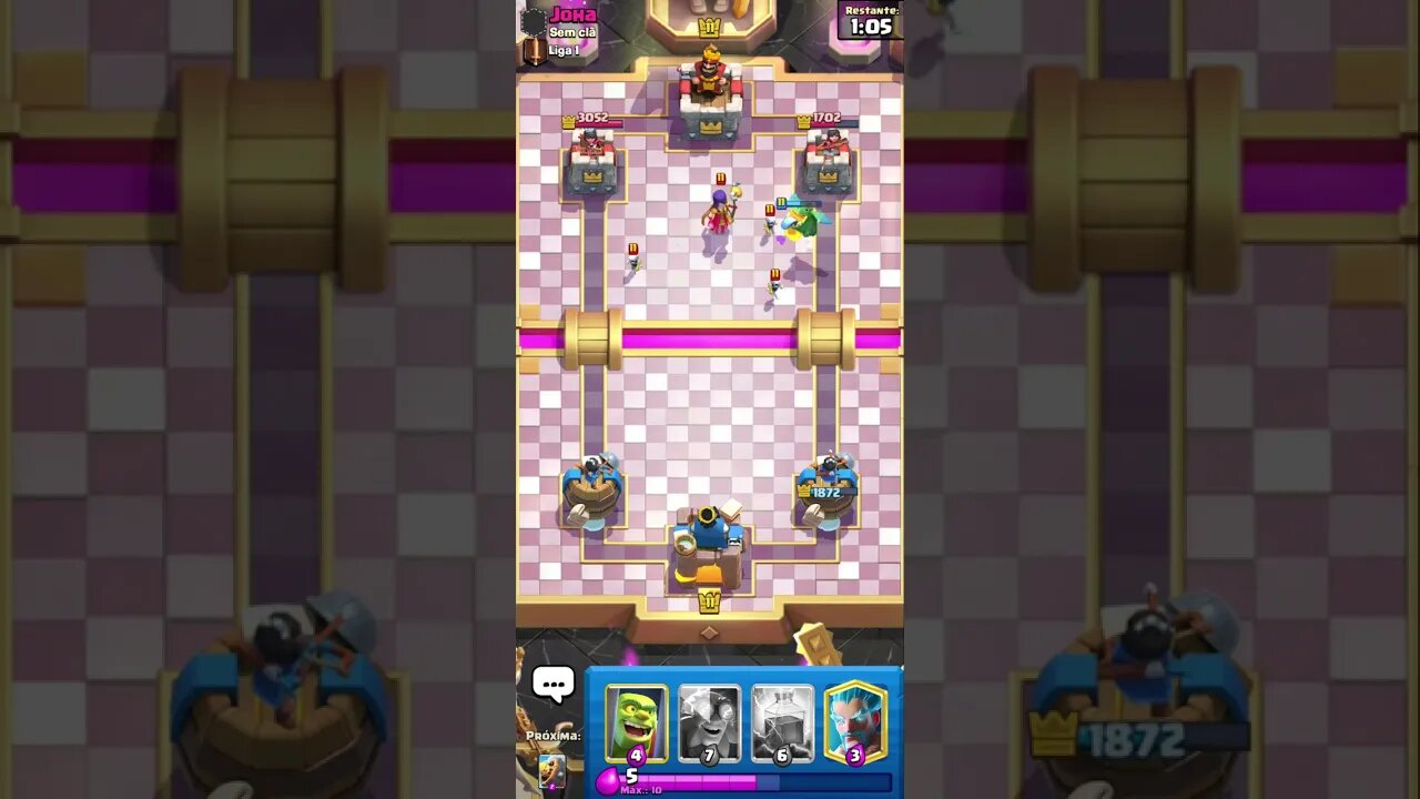 CLASH ROYALE #124 - PARTIDAS ALEATÓRIAS