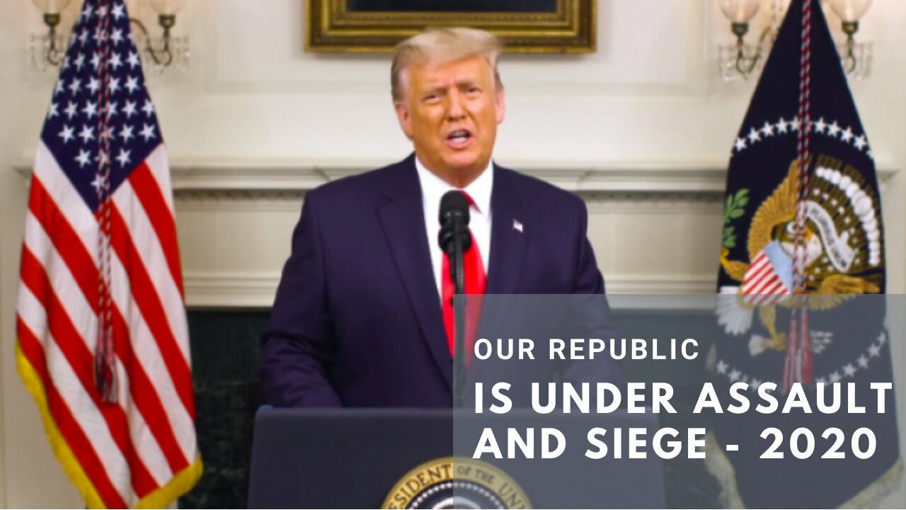 The Most Important Speech Trump Ever Made - Declaration of Republic Under Assault and Siege